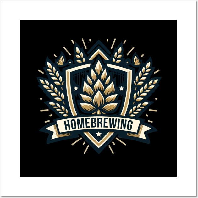 Homebrewing Homebrewer Wall Art by ThesePrints